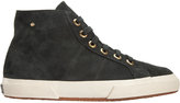 Thumbnail for your product : The Row Suede Corduroy High-Top Sneakers