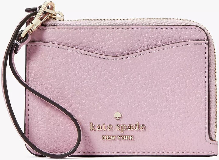 Kate Spade Leila Small Slim Bifold Wallet Black