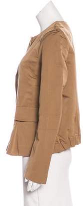 Marni Lightweight Button-Up Jacket Tan Lightweight Button-Up Jacket