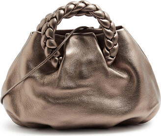 Holiday Life Monsoon Bronze Metallic Leather Tote Bag – Mavis