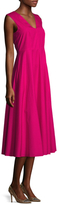 Thumbnail for your product : Max Mara Holly Cotton Flared Dress