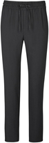 Thumbnail for your product : J Brand Kate black pinstripe trousers