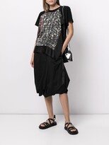 Thumbnail for your product : Sacai Twist-Constructed Midi Skirt