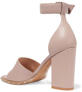 Thumbnail for your product : Valentino Rockstud Leather Sandals - Blush