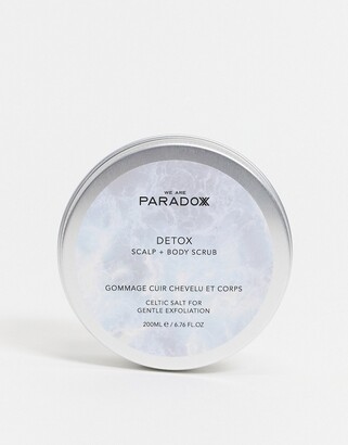 We Are Paradoxx Detox Scalp & Body Scrub 200ml-No colour