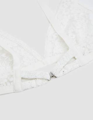 Vivien Ramsay Classic Lace Bra in White