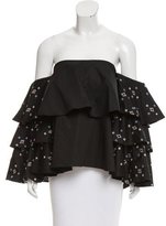 Thumbnail for your product : Caroline Constas Fall 2016 Carmen Top w/ Tags