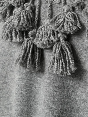 Veronique Branquinho oversized jumper with crochet tassel neckline