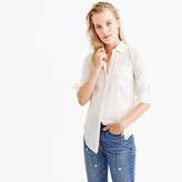 Thumbnail for your product : J.Crew Petite silk pocket blouse