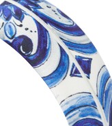 Thumbnail for your product : Dolce & Gabbana Children Printed satin headband