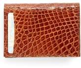 Thumbnail for your product : Boconi Crocodile Card Case