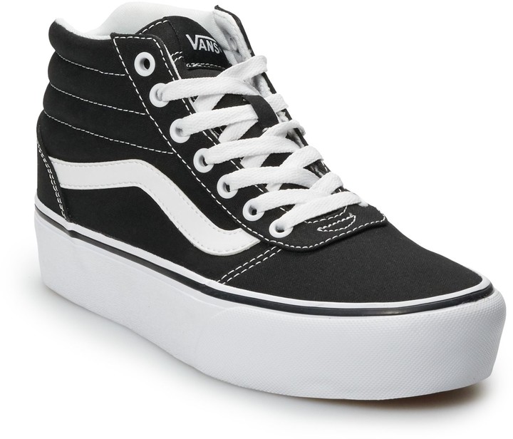 womens vans platform shoes