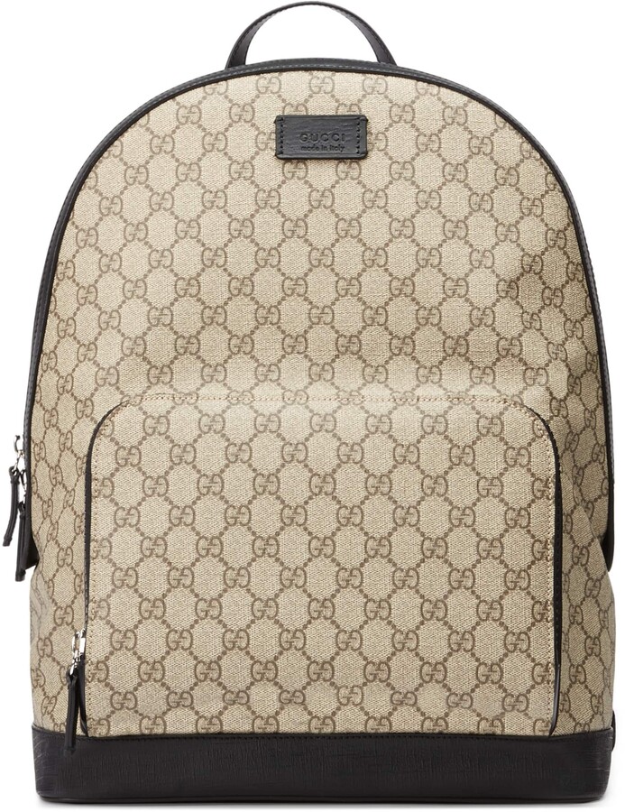 gucci supreme monogram backpack