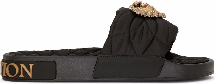 Dolce & Gabbana Rubber Sole Women's Sandals | Shop the world's 