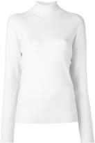 Thumbnail for your product : Victoria Beckham Victoria ribbed turtleneck back button jumper