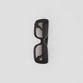 Thumbnail for your product : Burberry Monogram Motif Square Frame Sunglasses