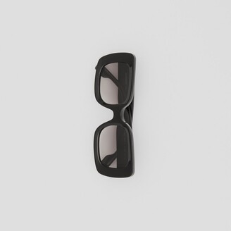 Burberry Monogram Motif Square Frame Sunglasses