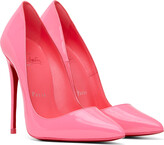 Thumbnail for your product : Christian Louboutin Pink So Kate 120 Heels