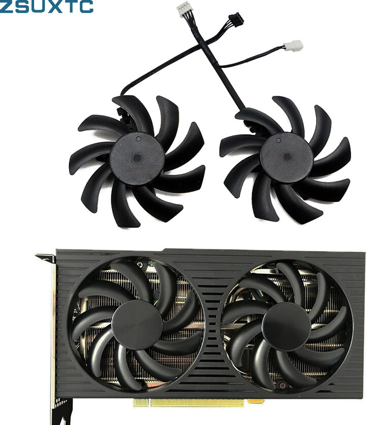 ZSUXTC 82mm FDC10H12S9-C RTX3060 3060TI GPU Fan for Lenovo/Dell/HP RTX 3060 TI OEM Graphics Card Fan Replacement Cooling Fan