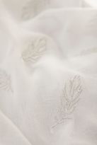 Thumbnail for your product : Mint Velvet Raven Feather Embroidered Scarf