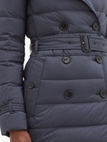 Thumbnail for your product : Burberry Arniston Double-breasted Quilted-shell Coat - Navy