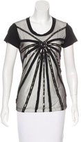Thumbnail for your product : Philosophy di Alberta Ferretti Embellished Short Sleeve T-Shirt