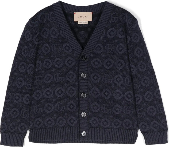 Gucci Children GG jacquard cardigan