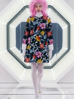 Thumbnail for your product : 8 MONCLER RICHARD QUINN Beaded Floral-embroidered Organza Mini Dress
