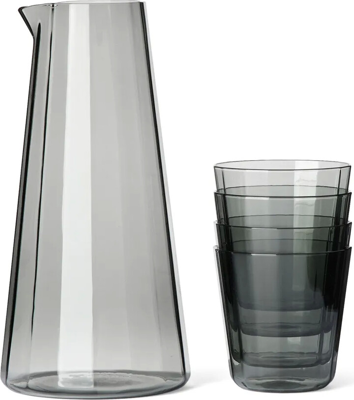 The Conran Shop xStudio Word Fade Carafe tumblers set (11cmx22.5cm)