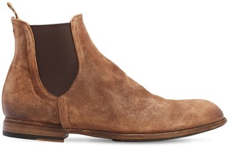 Pantanetti 25mm Suede Chelsea Boots