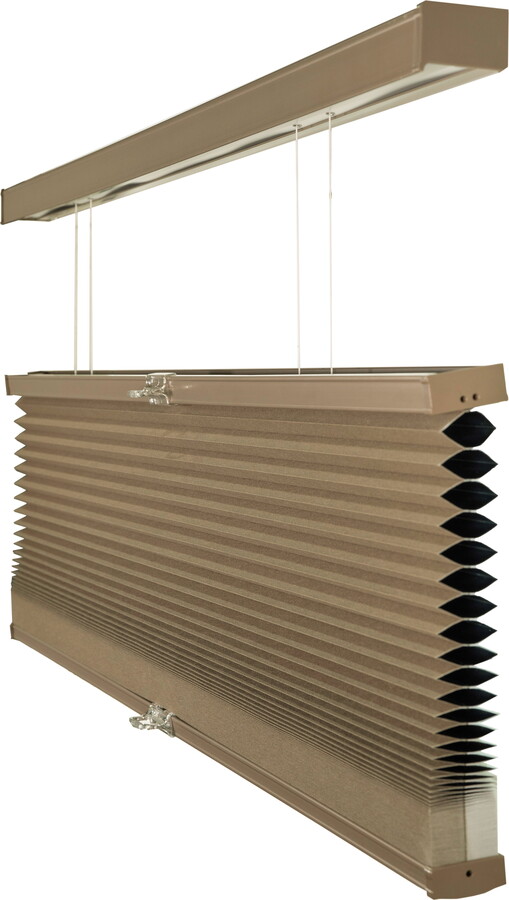 Chicology Cordless Top Down Bottom Up Blackout Cellular Shade Barnwood 47.75 in. W x 48 in. L