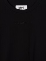 Thumbnail for your product : MM6 MAISON MARGIELA Kids Double T-shirt asymmetric dress