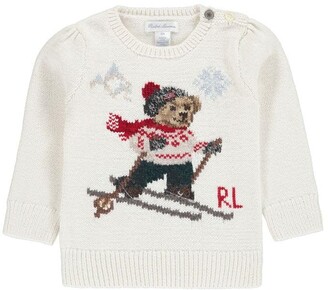baby girl polo sweater