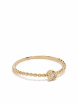 Thumbnail for your product : Djula 18kt Yellow Gold Little Solitaire Diamond Ring