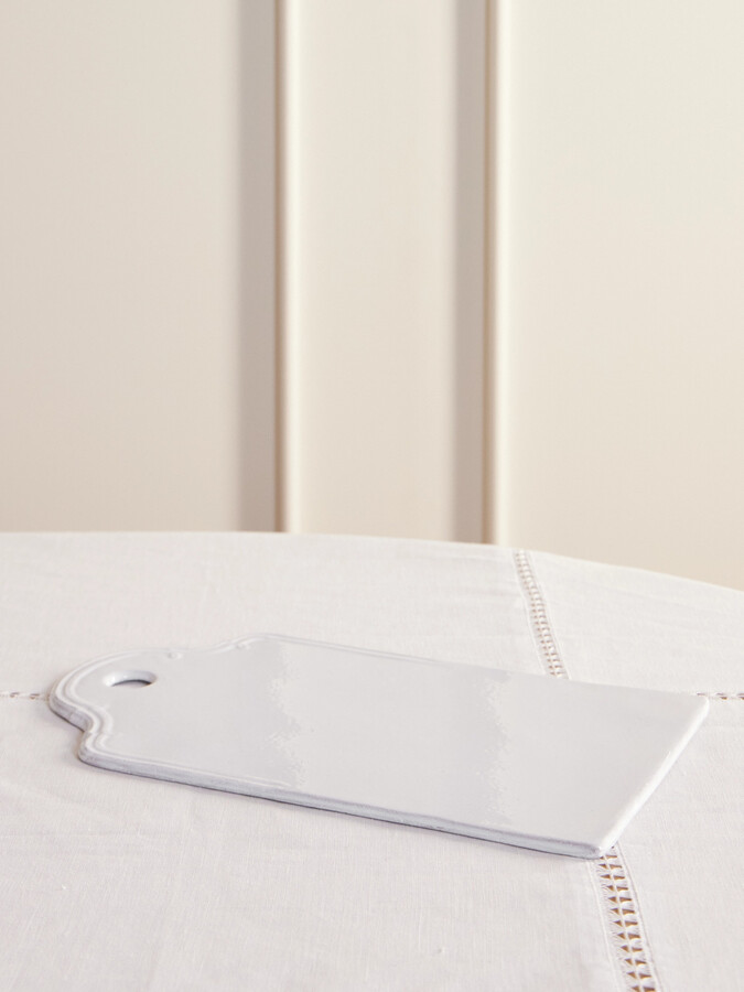 Astier De Villatte - Colbert Ceramic Cutting Board - White