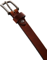 Thumbnail for your product : Selected Raw Slim Leather Belt