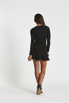 Thumbnail for your product : Donna Mizani Long Sleeve Ruffled Mini Dress 9120671940