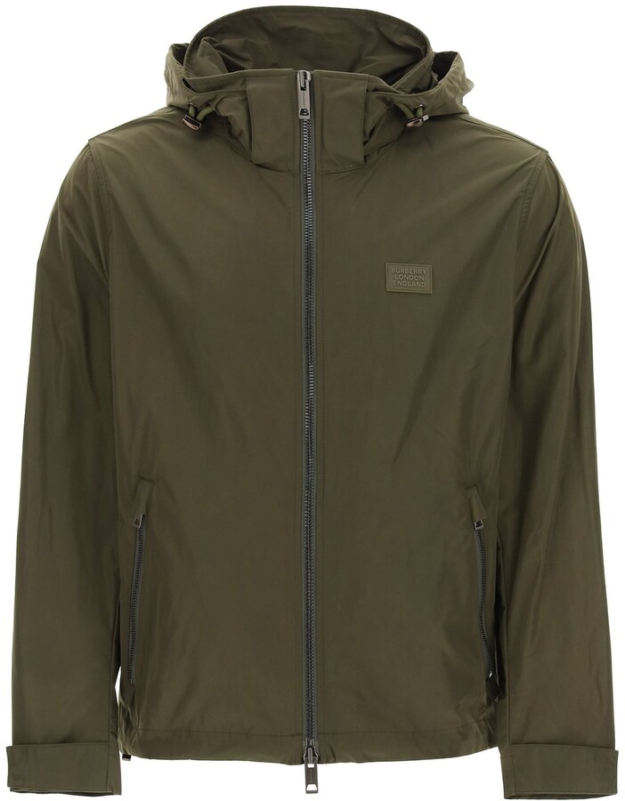 Burberry PackawayHooded Jacket ShopStyle Outerwear