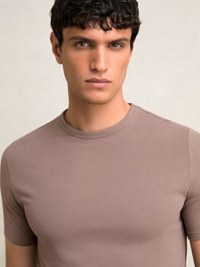 Reiss Stretch-cotton Crew-neck T-shirt
