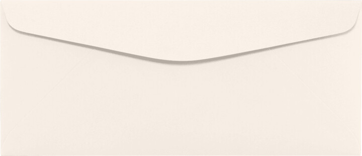 LUXPaper #10 Regular Envelopes, 4 1/8 x 9 1/2, Ivory, 1000/Pack