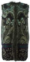 Thumbnail for your product : Etro embroidered sleeveless coat
