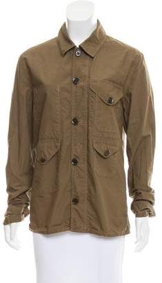 Burberry Lightweight Button-Up Jacket