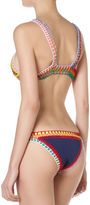 Thumbnail for your product : Kiini Navy Crochet Tasmin Bikini
