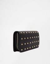 Thumbnail for your product : ASOS Star Studded Clutch Bag