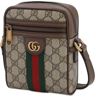Gucci GG Supreme coated canvas messenger bag - ShopStyle
