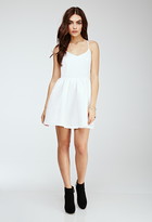 Thumbnail for your product : Forever 21 Pleated Crisscross Cami Dress