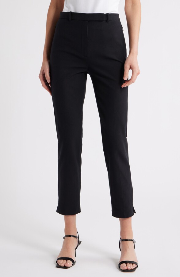Theory Bistretch High Waist Taper Pants