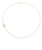 Thumbnail for your product : Mizuki Diamond & 14K Yellow Gold Side Sunburst Necklace