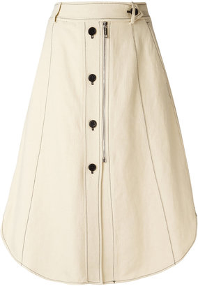 Sportmax buttoned midi skirt