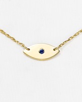Thumbnail for your product : Jennifer Zeuner Jewelry Nazar Mini Evil Eye Necklace, 16